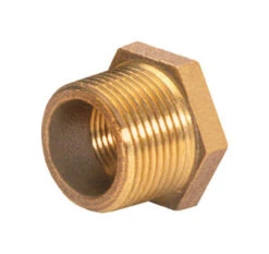 JMF 3/4x3/8 Red Brass Reducing Bushing