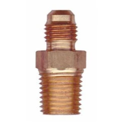 JMF 3/8" X 3/8" Brass Male Flare To Male Iron Pipe (MIP) Adapter