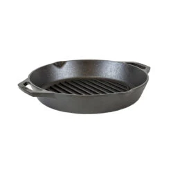 Lodge L10GPL Cast Iron Grill Pan 12 In.