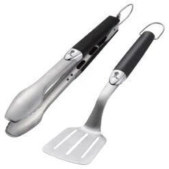 Weber 6645 Premium Stainless Steel Grill Tool Set 2 Pc