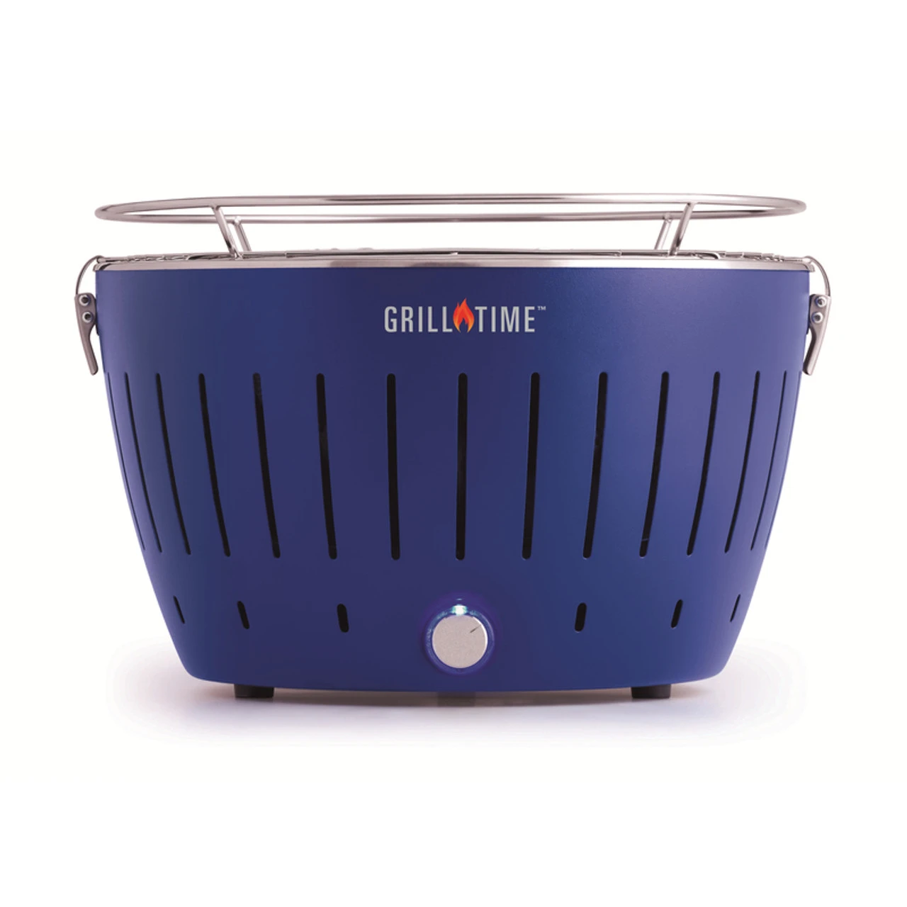 Grill Time 12.5 In. Tailgater GT Charcoal Grill Blue 1 Grill Time 12.5 In. Tailgater GT Charcoal Grill Blue