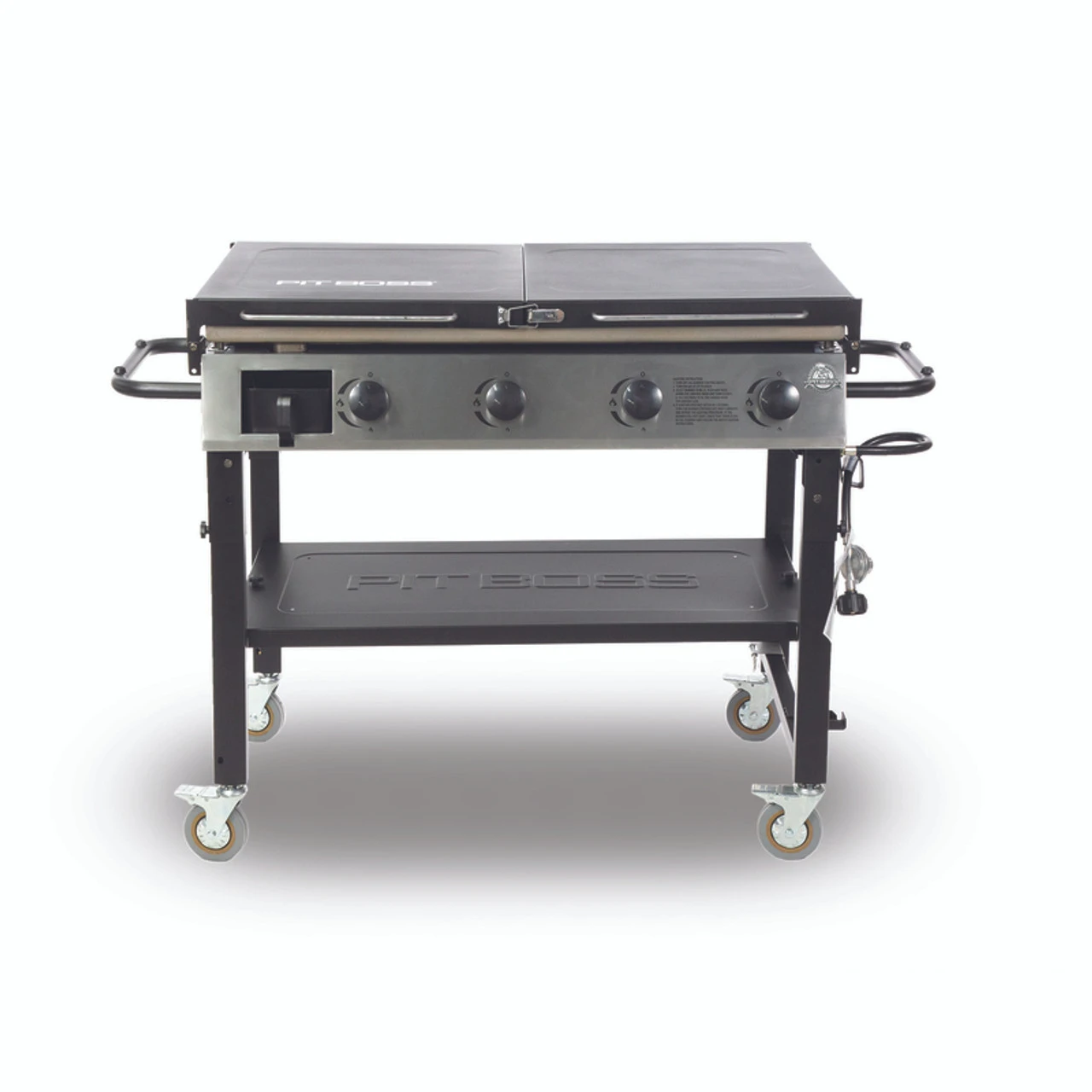 Pit Boss PB575GD4 Deluxe 4 Burner Liquid Propane Outdoor Griddle Black 2 Pit Boss PB575GD4 Deluxe 4 Burner Liquid Propane Outdoor Griddle Black - Image 2