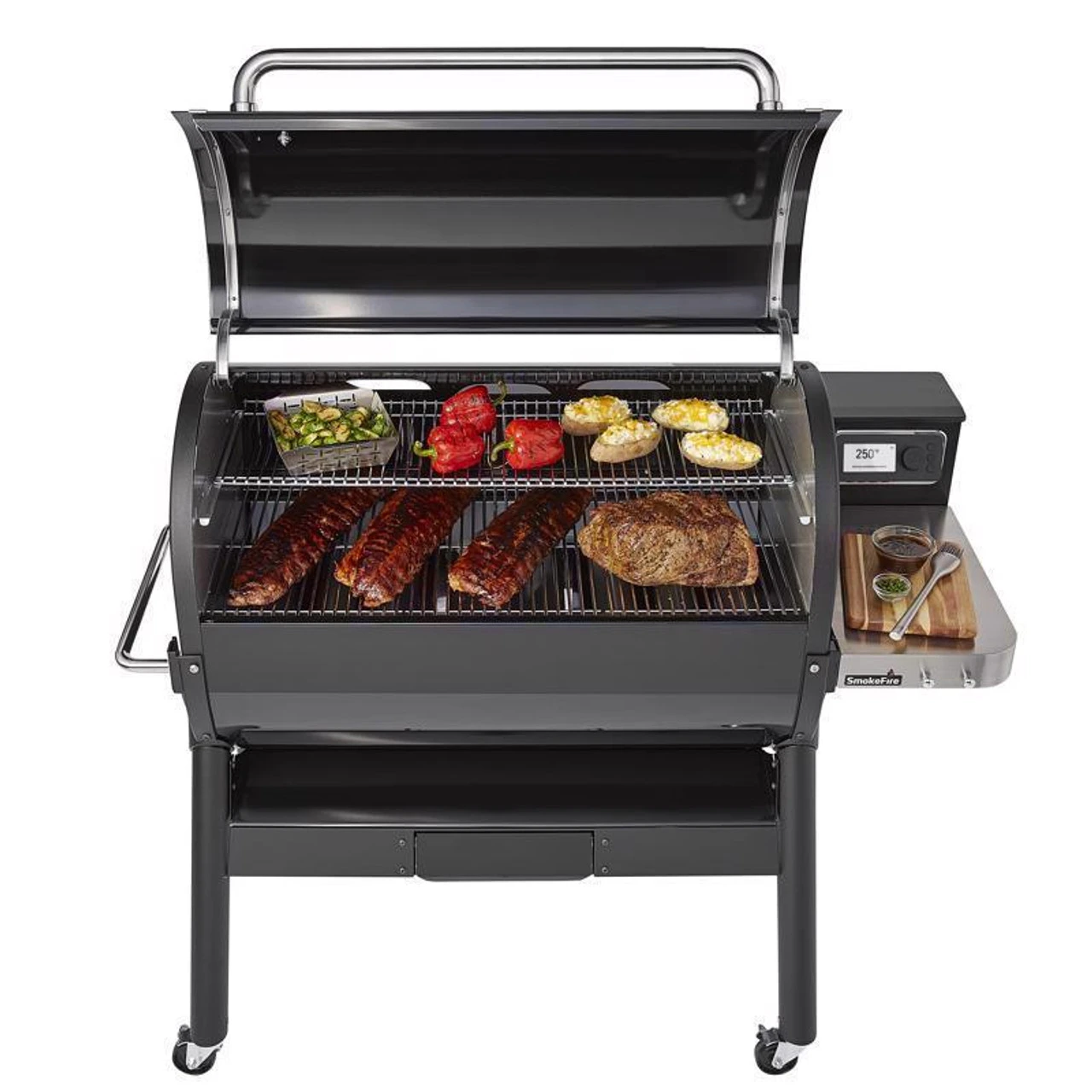 Weber 23510201 SmokeFire EX6 2nd Gen Wood Pellet WiFi Grill 2 Weber 23510201 SmokeFire EX6 2nd Gen Wood Pellet WiFi Grill - Image 2