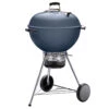 Weber 22 In. Master-Touch Charcoal Grill Slate Blue