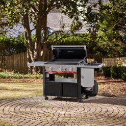 Weber Slate 30" Rust-Resistant 3 Burner Liquid Propane Digital Thermometer Outdoor Griddle 9 Weber Slate 30" Rust-Resistant 3 Burner Liquid Propane Digital Thermometer Outdoor Griddle -Weber Shop 8091391 A V8.eps High 95639.1740863880