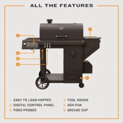 Oklahoma Joe's Charcoal & Wood Traditional Smoker -Weber Shop 8093530 A V8.eps High 93156.1720363726