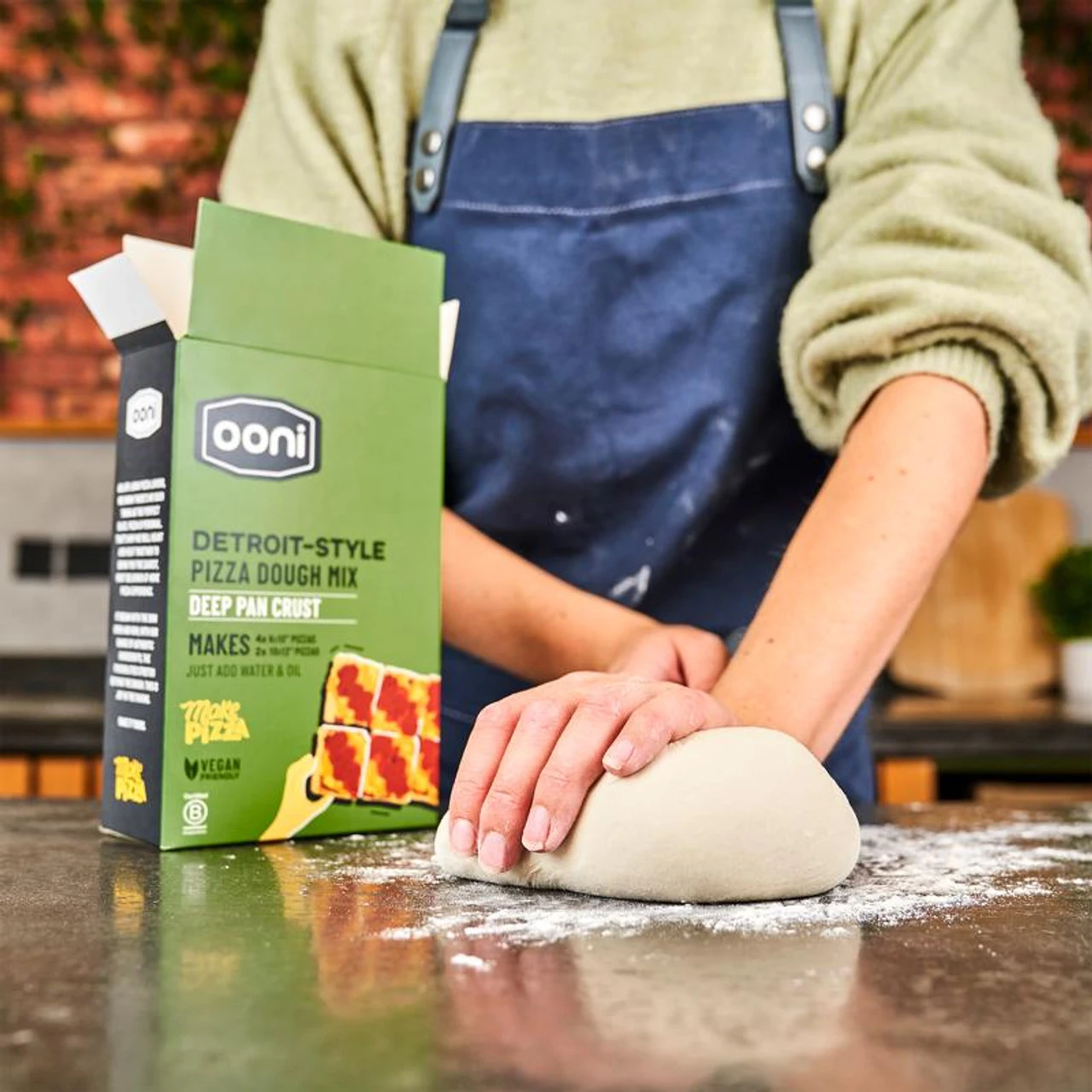 Ooni Detriot Style Pizza Dough Mix 22.8 Oz 2 Ooni Detriot Style Pizza Dough Mix 22.8 Oz - Image 2
