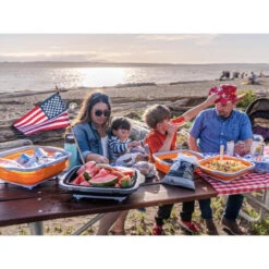 Drip EZ Silicone Collapsible Prep Tub 20 In. L X 16.5 In. W -Weber Shop 8108400 A V3.eps High 90162.1734277016