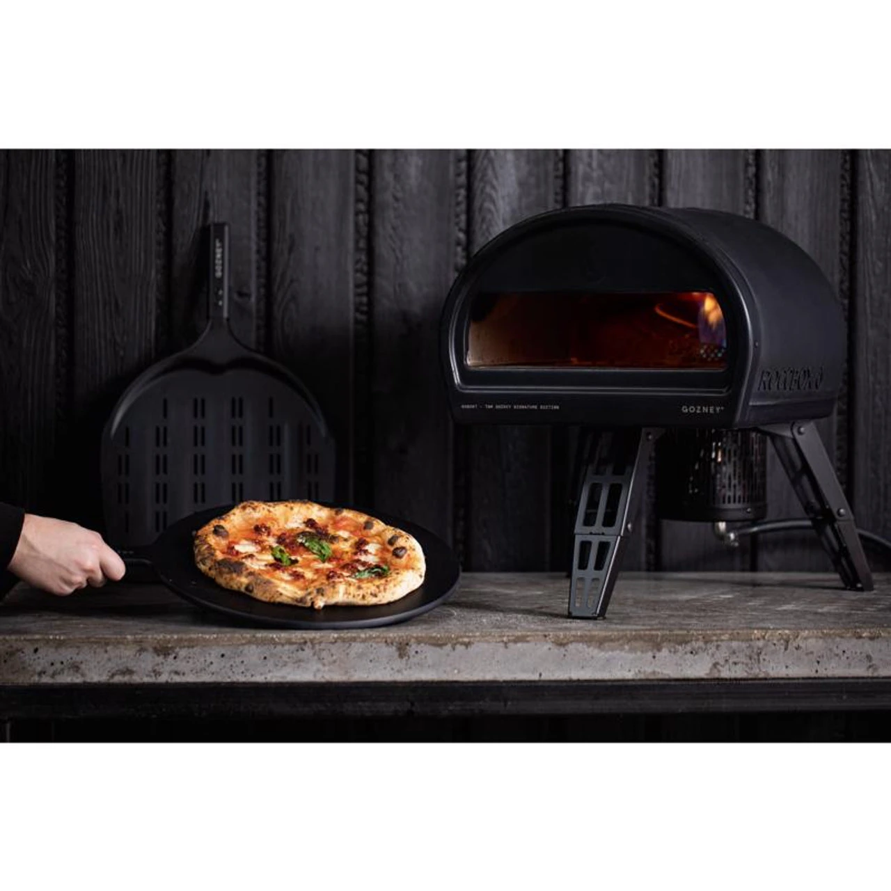 Gozney Liquid Propane Roccbox Outdoor Pizza Oven With Base 2 Gozney Liquid Propane Roccbox Outdoor Pizza Oven With Base - Image 2