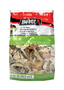 Weber Wood Chips Apple 192 Cu In 17138