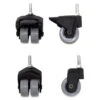 Big Green Egg 114662 Swivel Caster Set 4pc.