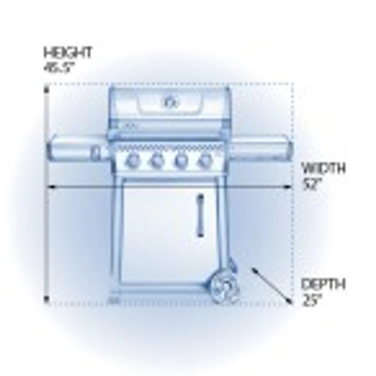 Napoleon F425DGT Freestyle 425 Gas Grill 5 Napoleon F425DGT Freestyle 425 Gas Grill - Image 5