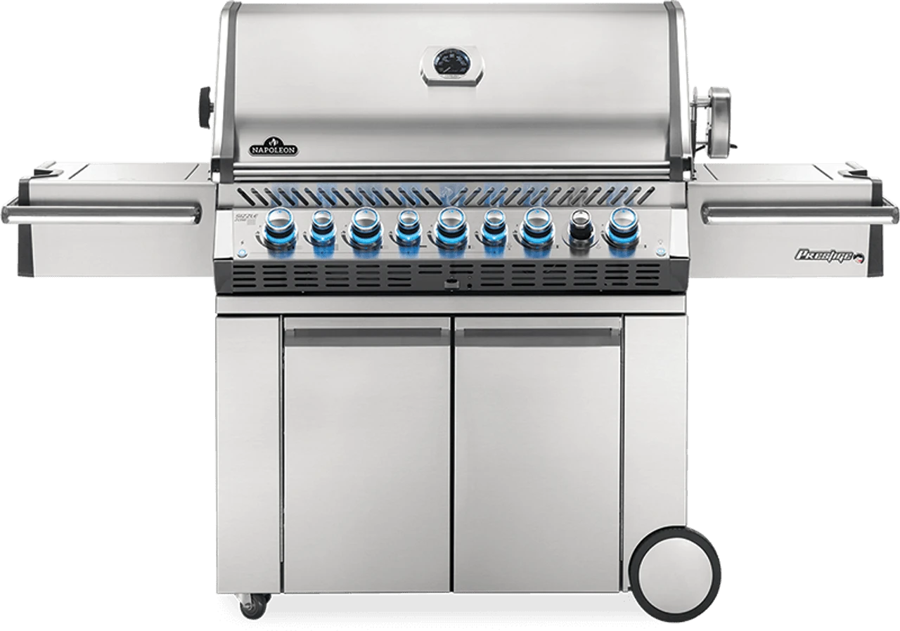 Napoleon PRO665RSIBSS-3 Prestige PRO 665 RSIB With Infrared Side And Rear Burners 1 Napoleon PRO665RSIBSS-3 Prestige PRO 665 RSIB With Infrared Side And Rear Burners