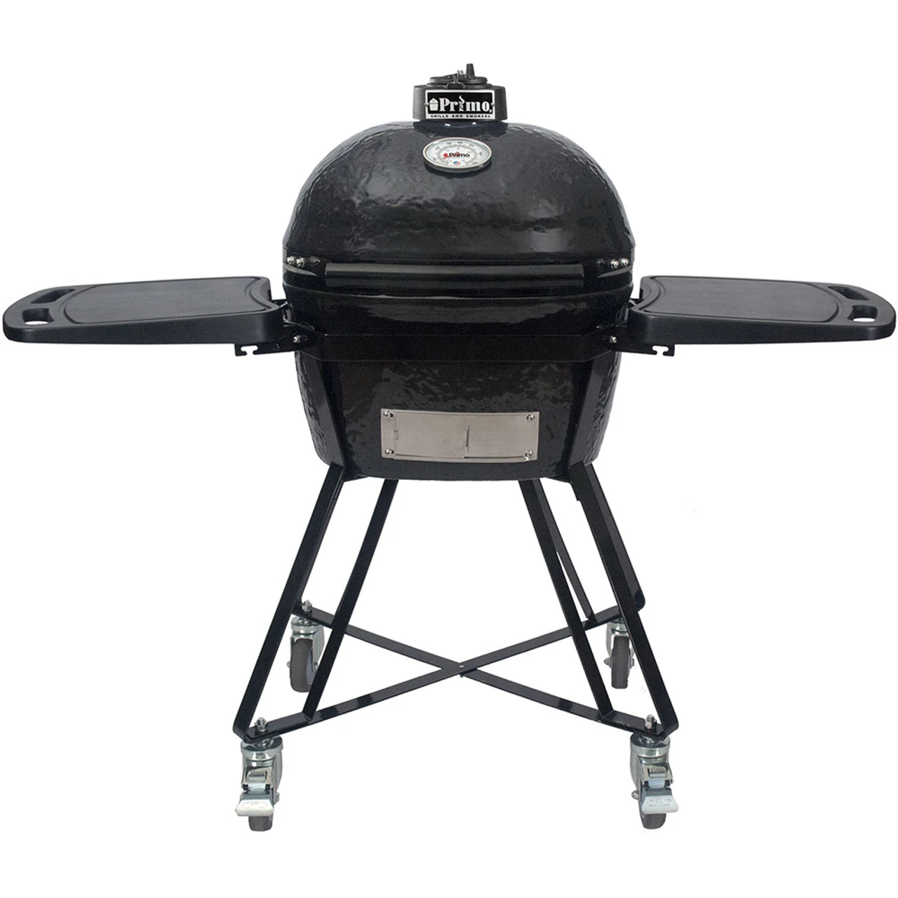 Primo PGCJRC Oval JR 200 Charcoal Ceramic Kamado Grill 1 Primo PGCJRC Oval JR 200 Charcoal Ceramic Kamado Grill