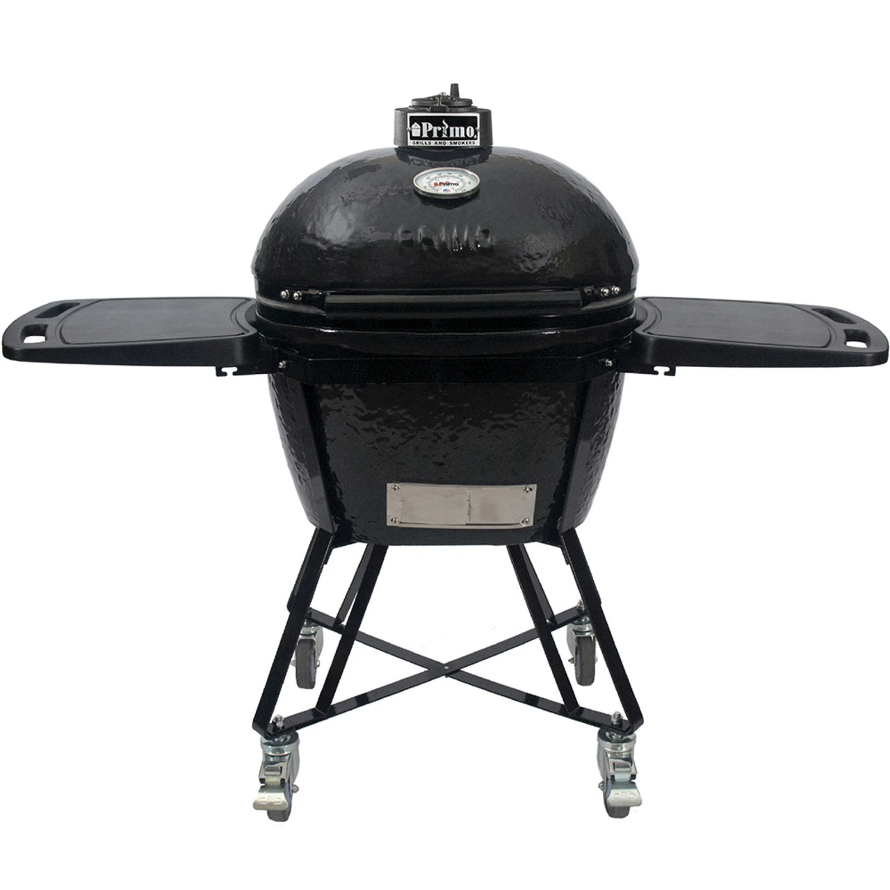 Primo PGCLGC Oval LG 300 Charcoal Ceramic Kamado Grill 1 Primo PGCLGC Oval LG 300 Charcoal Ceramic Kamado Grill