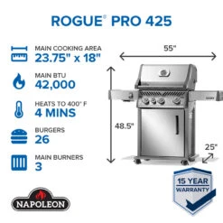 Napoleon RP425SIBSS-2 Rogue PRO 425 SIB With Infrared Side Burner -Weber Shop RP425SIBPSS 2 Web Gallery 12 EN Set 14 Rogue Pro 425 SIB 01 18519.1755645414