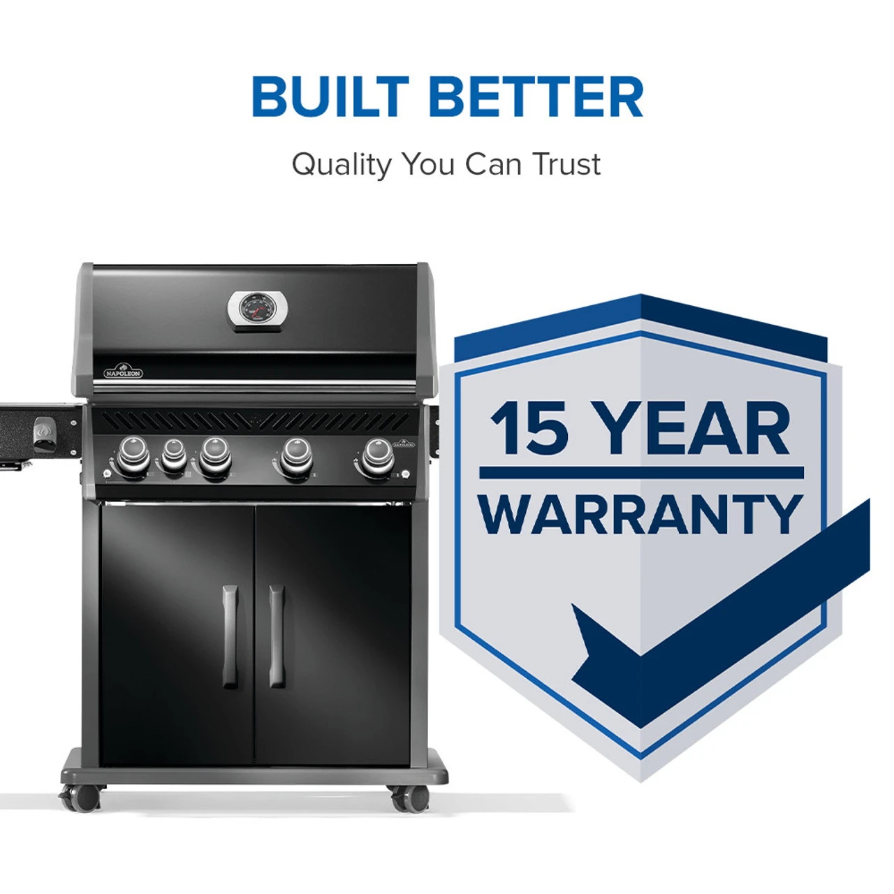 Napoleon RP525SIBK-2 Rogue PRO 525 SIB With Infrared Side Burner 6 Napoleon RP525SIBK-2 Rogue PRO 525 SIB With Infrared Side Burner - Image 6