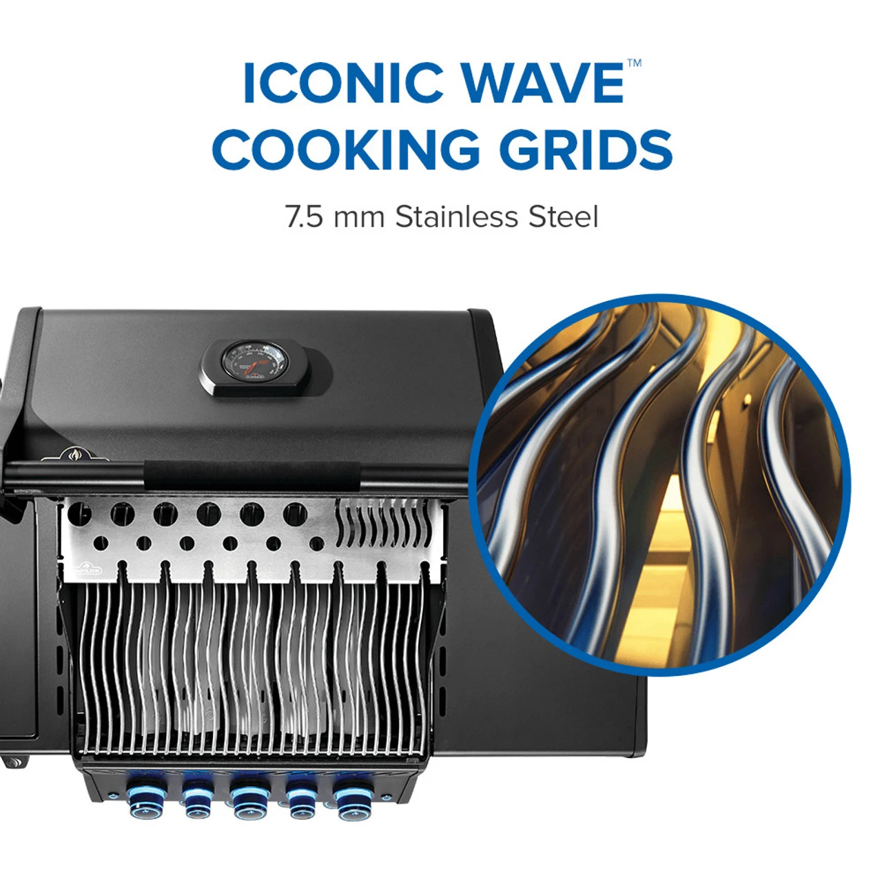 Napoleon RPS425RSIBK-2-PHM Phantom Rogue PRO-S 425 RSIB With Infrared Side And Rear Burner 9 Napoleon RPS425RSIBK-2-PHM Phantom Rogue PRO-S 425 RSIB With Infrared Side And Rear Burner - Image 9