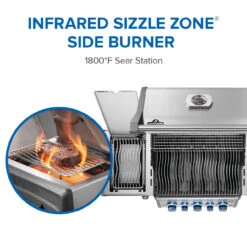 Napoleon RPS425RSIBSS-2 Rogue PRO-S 425 RSIB With Infrared Side And Rear Burner -Weber Shop RPS425RSIBPSS 2 Web Gallery 04 EN Set 8 Rogue Pro S 425 RSIB 05 1 63110.1755643354