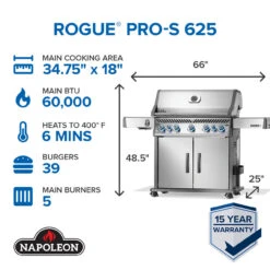 Napoleon RPS625RSIBSS-2 Rogue PRO-S 625 RSIB With Infrared Side And Rear Burner 9 Napoleon RPS625RSIBSS-2 Rogue PRO-S 625 RSIB With Infrared Side And Rear Burner -Weber Shop RPS625RSIBPSS 2 Web Gallery 01 EN Set 6 Rogue Pro S 625 RSIB 01 51296.1755641699