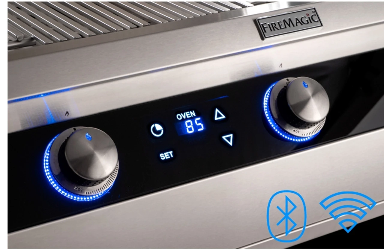 Fire Magic E1060i-9L1 Echelon Diamond 48" Built-In Gas Grill With Digital Thermometer & Infrared Burner 2 Fire Magic E1060i-9L1 Echelon Diamond 48" Built-In Gas Grill With Digital Thermometer & Infrared Burner - Image 2