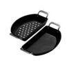 Kamado Joe KJ15124822 Karbon Steel Half Moon Pan Set