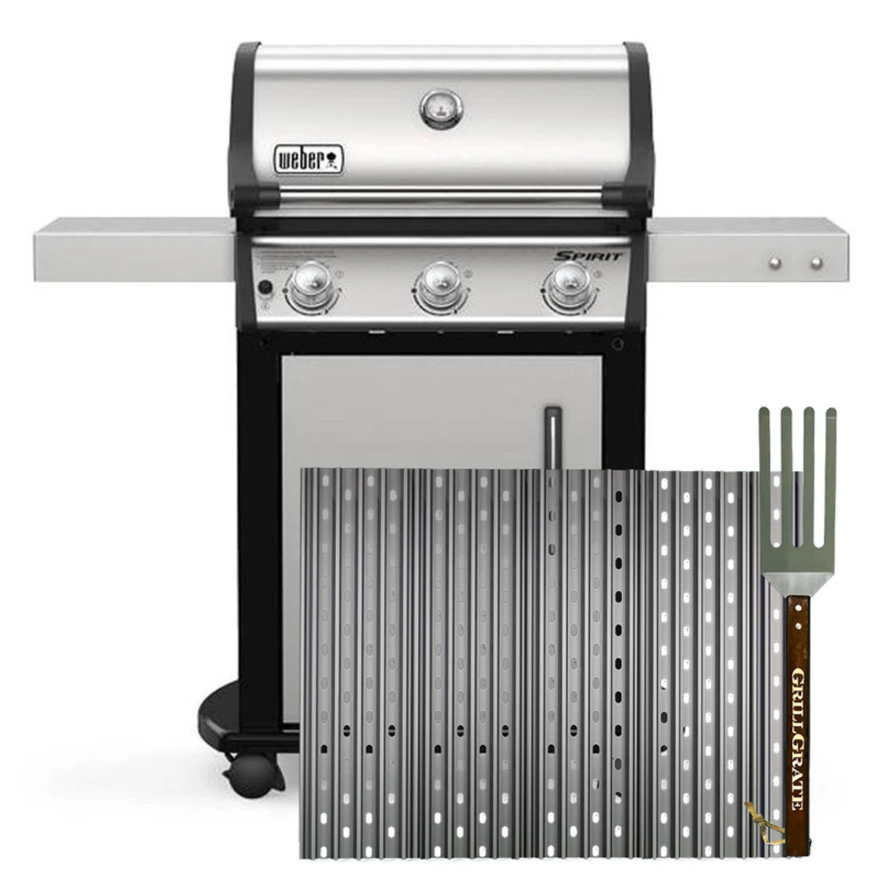 GrillGrate For Weber Spirit 300 And Older Genesis Models 1 GrillGrate For Weber Spirit 300 And Older Genesis Models